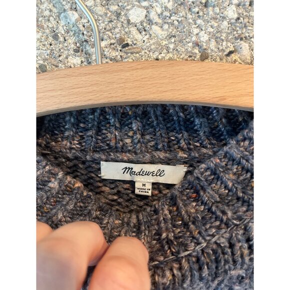 Madewell Womens M Speckled Knit Sweater - Picture 5 of 8